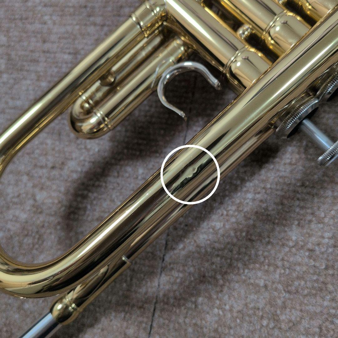 YAMAHA トランペット YTR-3335 ゴールド 日本製　保証書有
