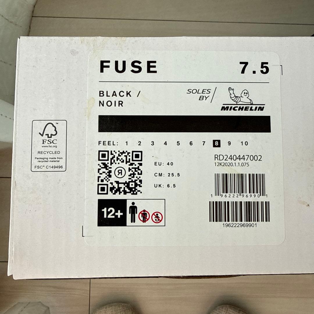 RIDE24-25/FUSE（フューズ）/ ライドスノーボードブーツ美品