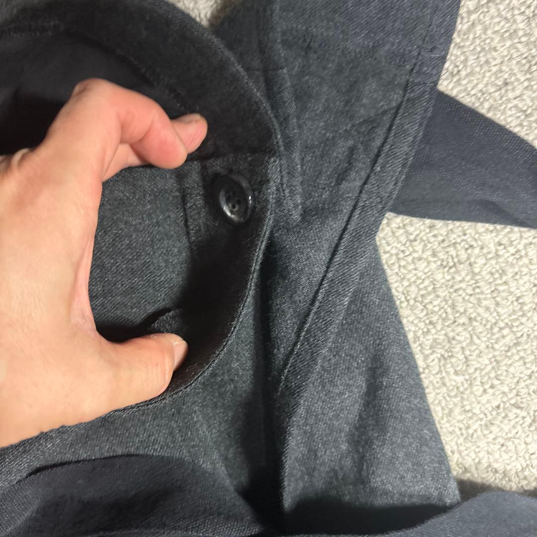 グレー フレア巻きスカート風パンツ　tao COMME des GARÇONS