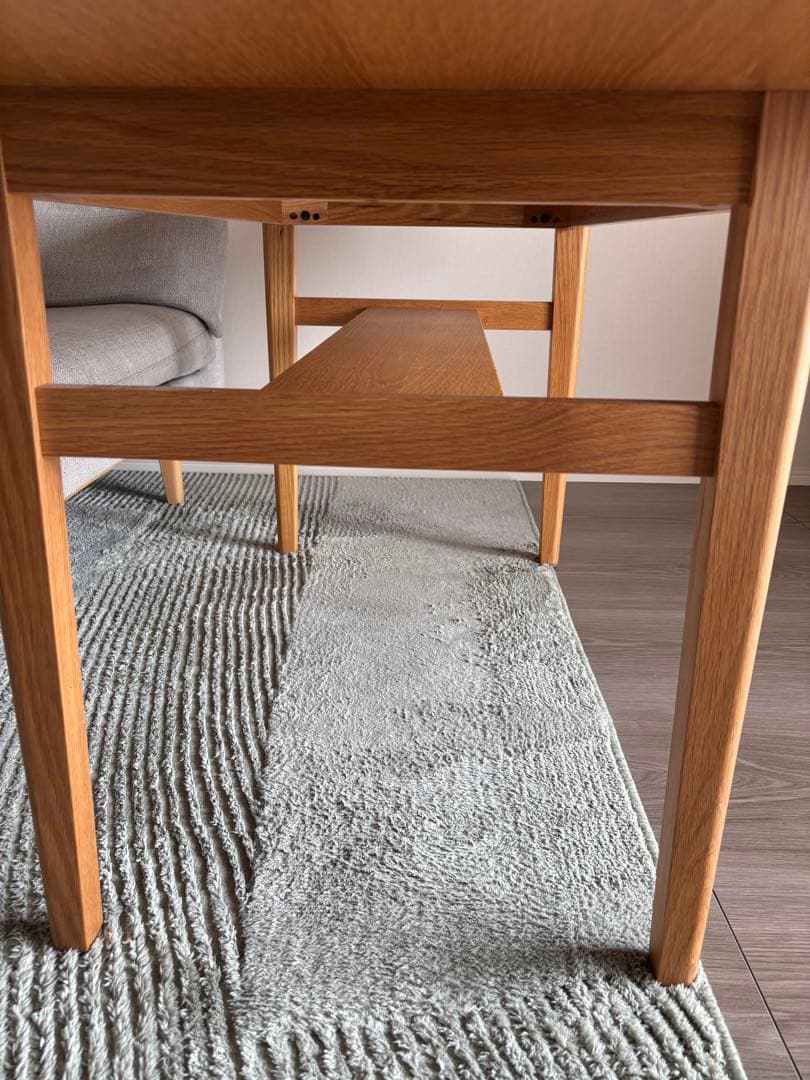 値下中【美品】unico lom ダイニングテーブル W1400 ロム　ウニコ