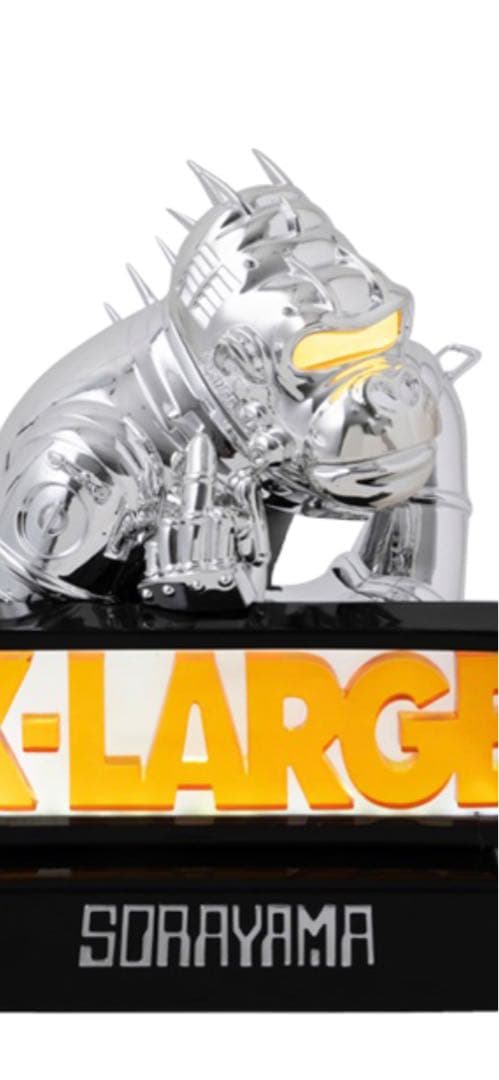 ⭐︎SORAYAMA ROBOT GORILLA 空山　ロボットゴリラ　シルバー