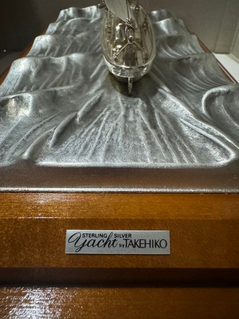 武比古 銀製ヨット 2本マスト 4号 No.4 スターリングシルバー - メルカリ
