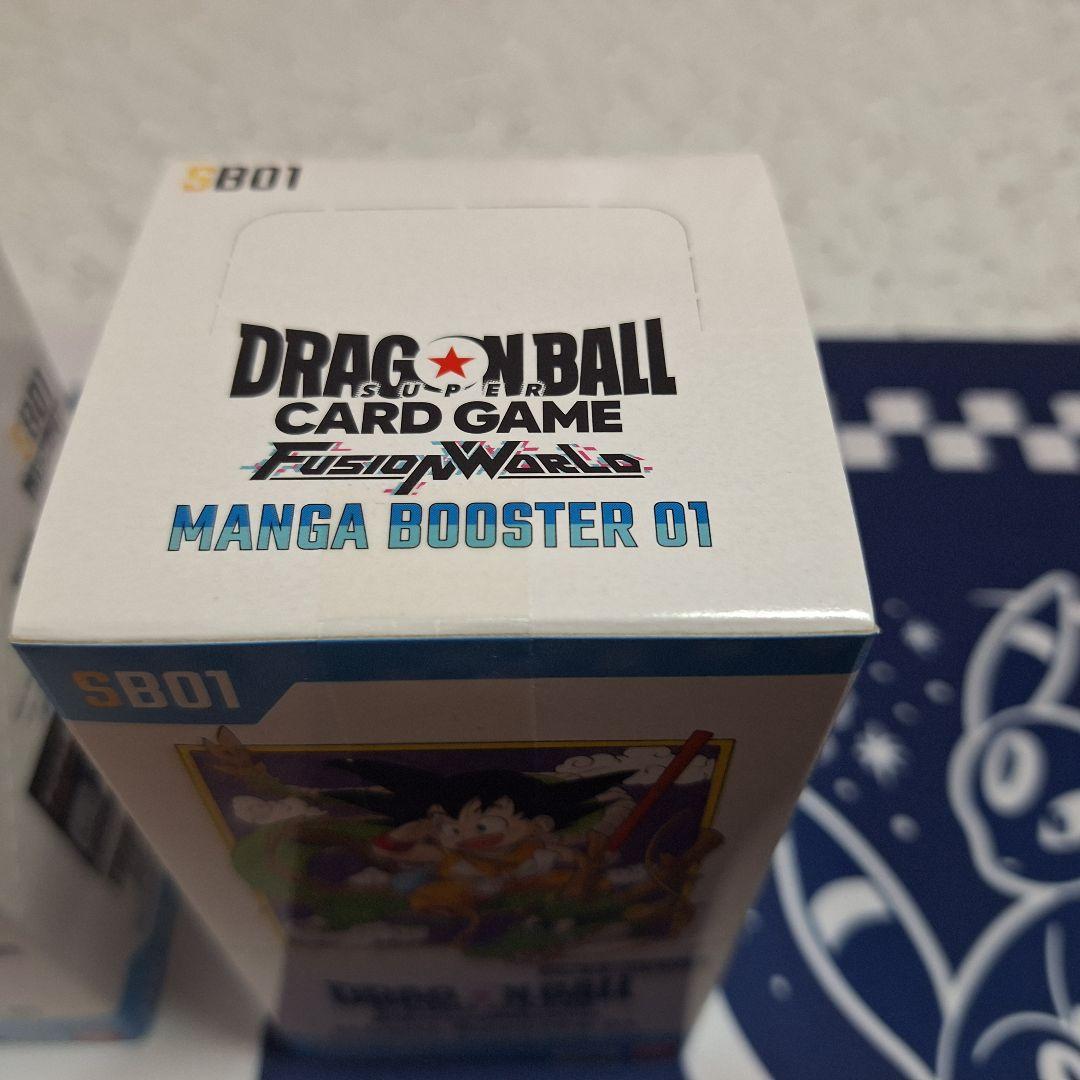 ドラゴンボールカードゲーム MANGA BOOSTER 01 未開封品 2box