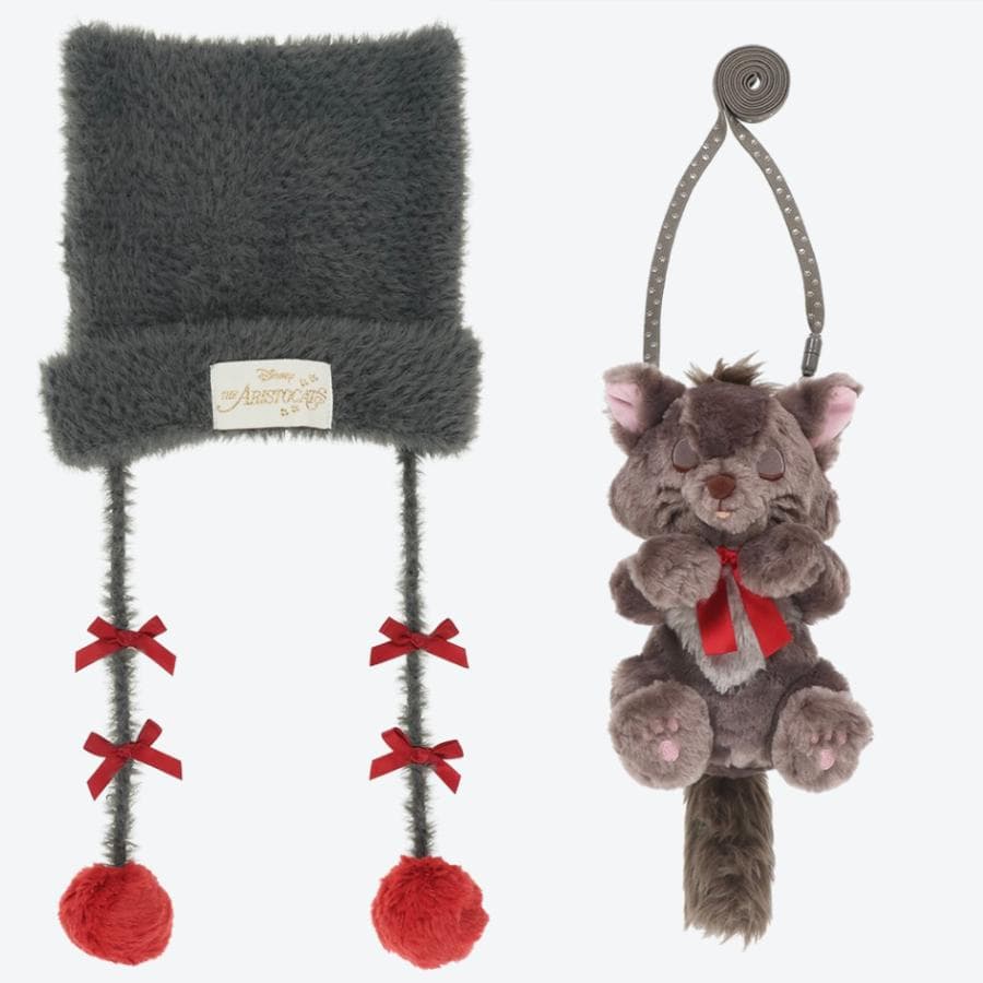 東京ディズニーリゾート ベルリオーズ 2点セット ニット帽 ショルダー