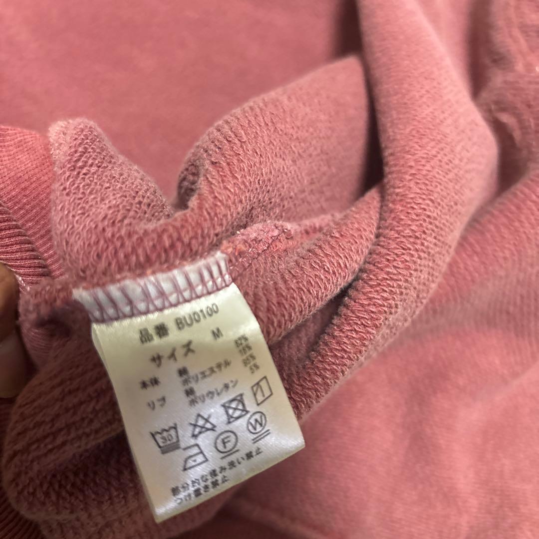 【あおち】BlessU ピンク パーカー ジップフーディ