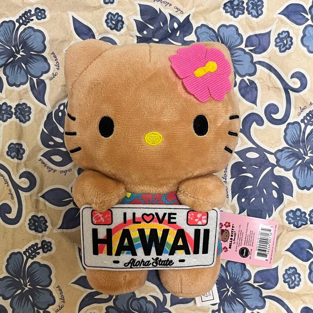 ハローキティ ハワイ限定 ぬいぐるみ ハワイ限定サンリオグッズ