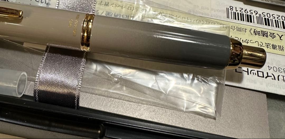 限定 海岸ストーングレー ゴールド キャップレス PILOT 万年筆