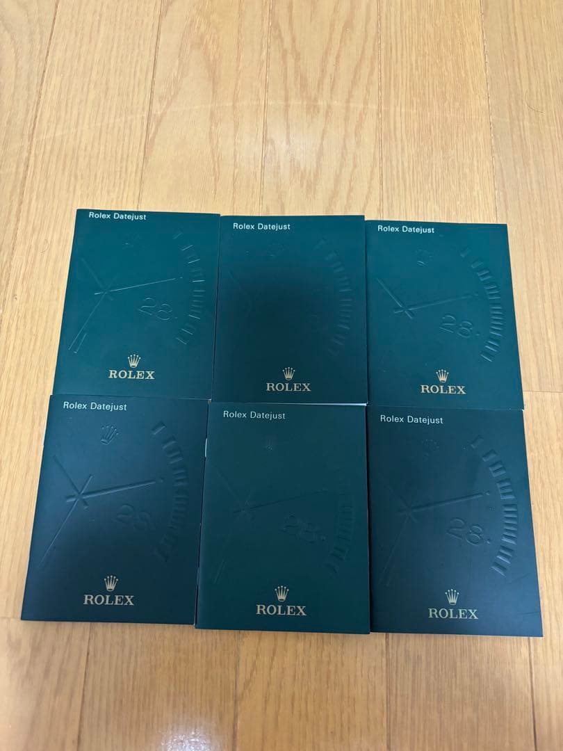 ロレックスRolex 取扱説明書21枚セット　日本語15枚、英語6枚