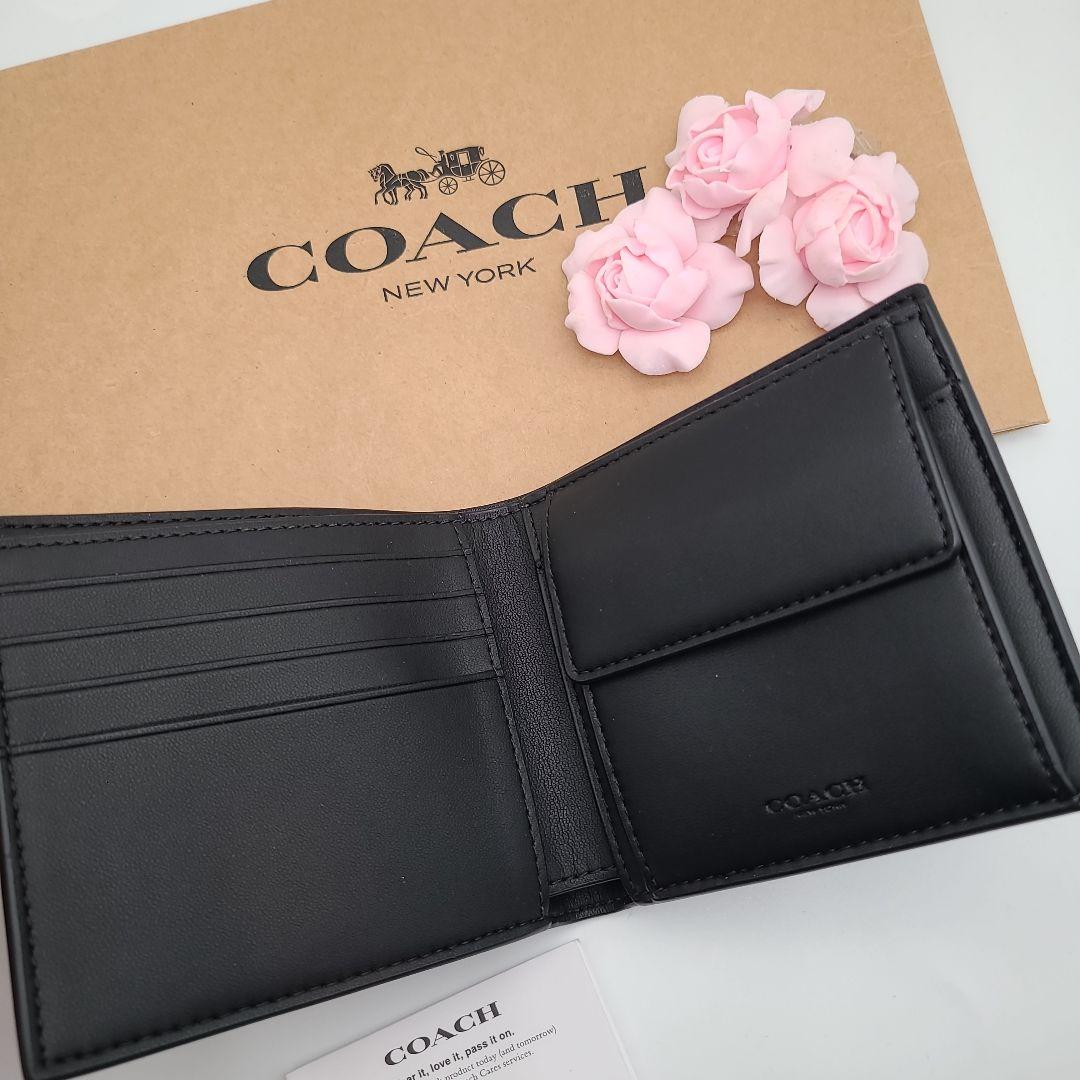 新商品　COACH　コーチ　折り財布　ウォレット　正規品