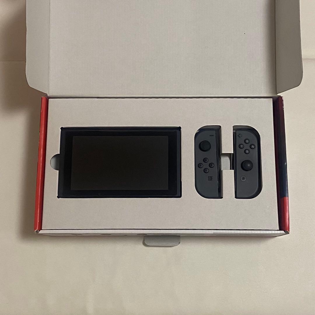 Nintendo Switch 本体　箱付き　グレー　任天堂