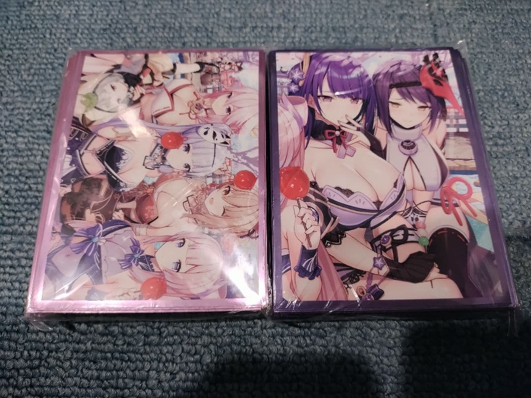 原神 集合 スリーブ プレマ プレイマット 白詰草