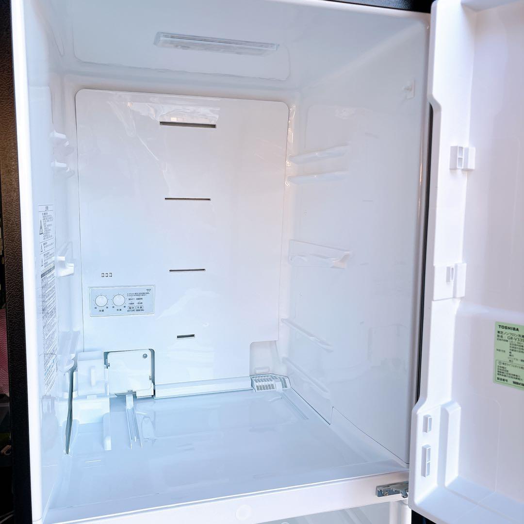 ★送料設置込み★2023年製 冷蔵庫326L VEGETA 3ドア自動製氷