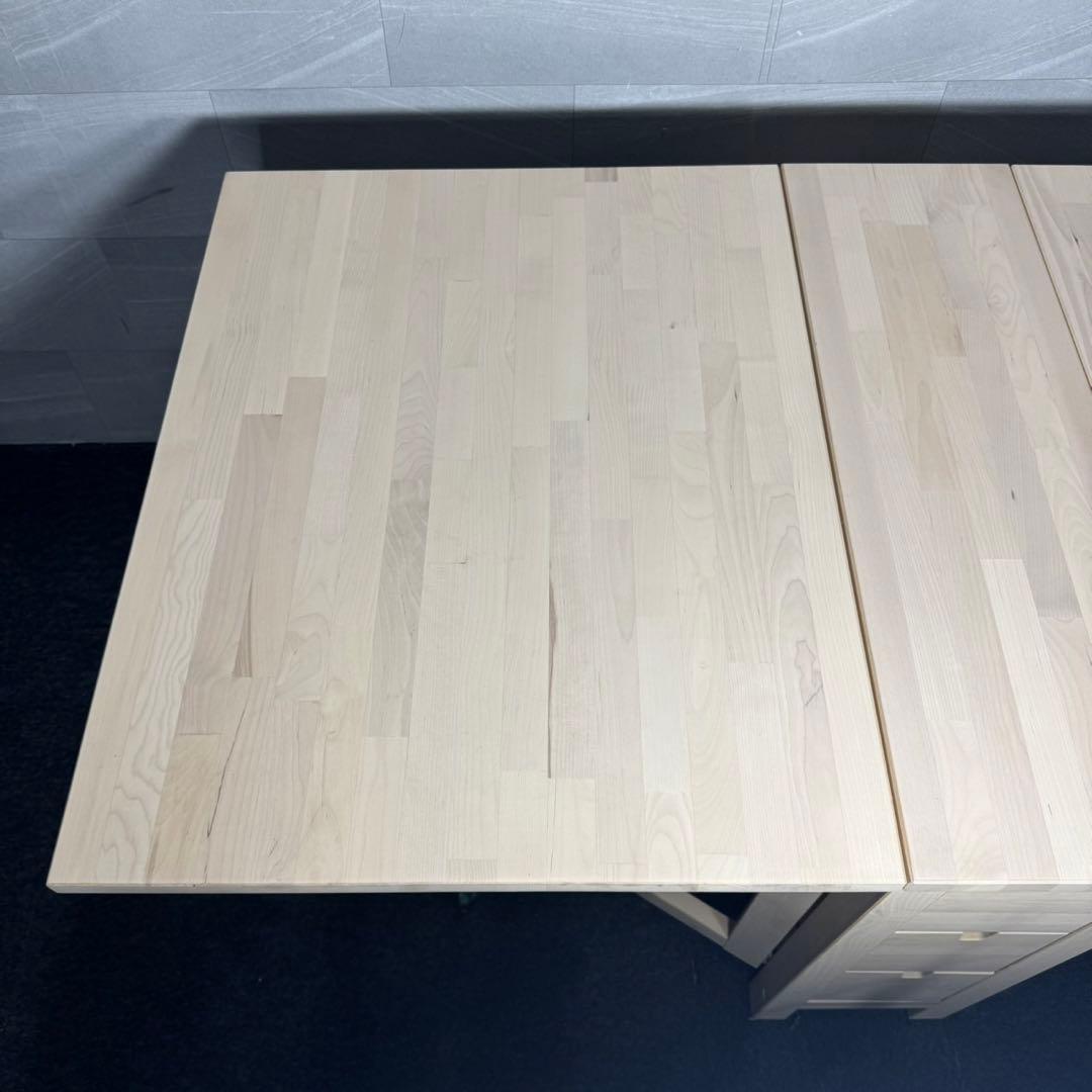 IKEA 伸縮テーブル ノールデンゲートレッグ おしゃれ 家具 d5141