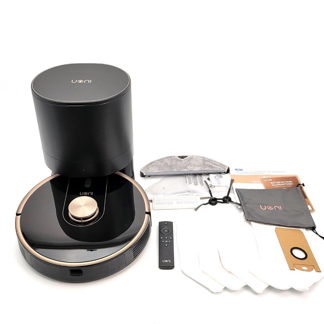 全自動お掃除ロボ UONI V980 plus Set 水拭き対応 オンライン Uoni