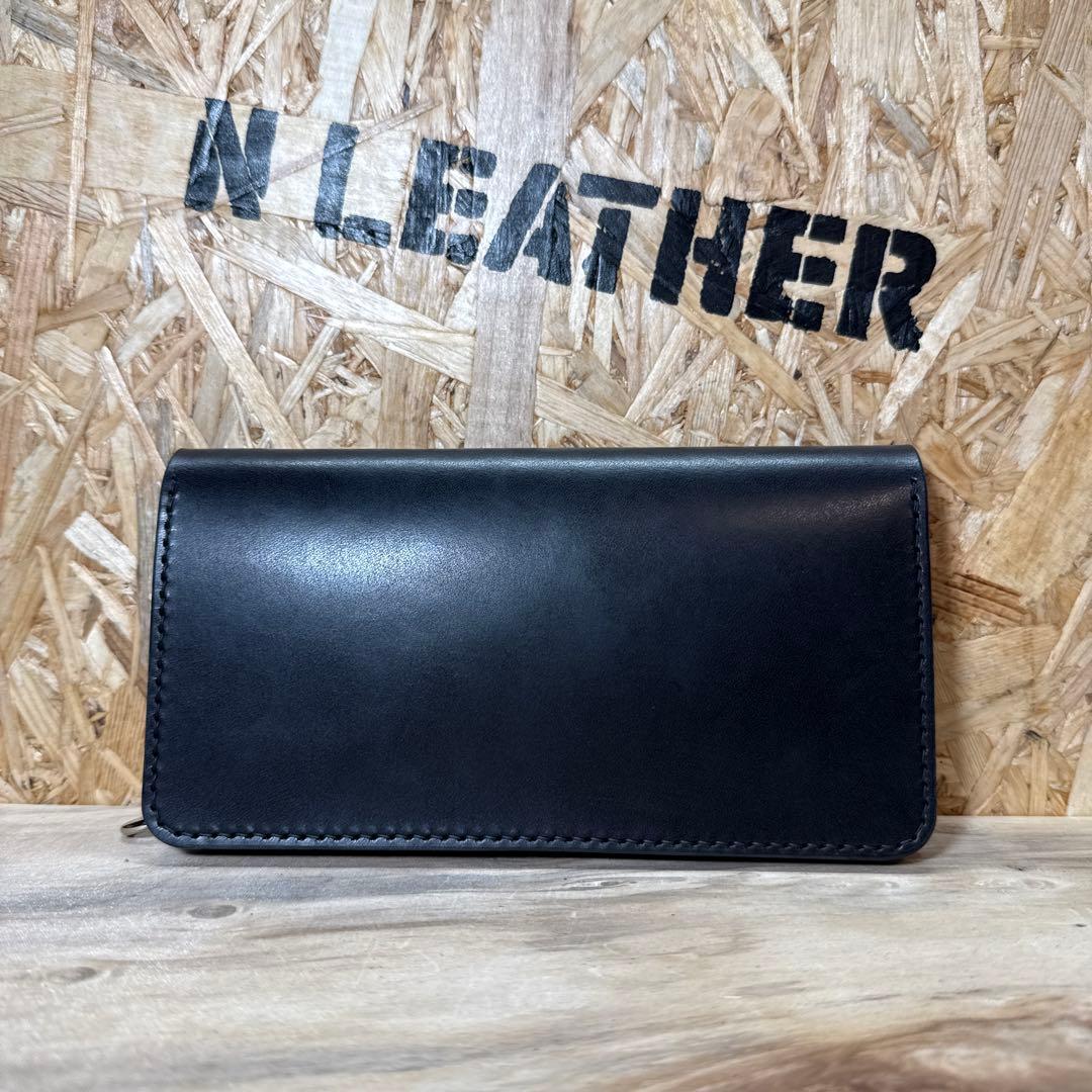 180 カスタム トラッカーウォレット 姫路レザー オイルレザー ニッケル