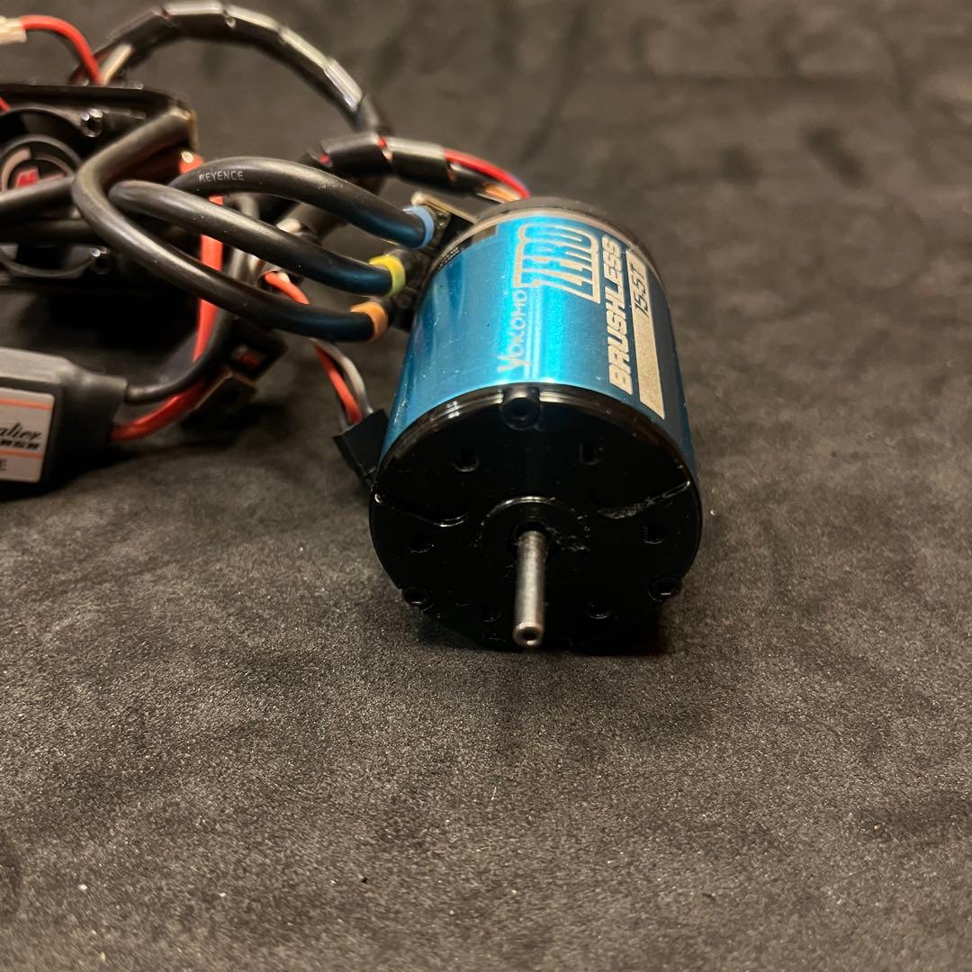 ブラシレスモーターESCセット④ホビーウイングXtreme+ヨコモZERO