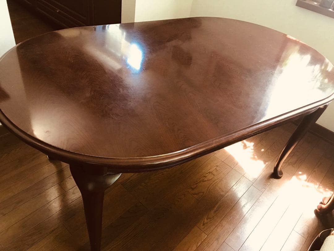 【maroちゃん】大塚家具ダイニングテーブル+椅子4脚 手渡し