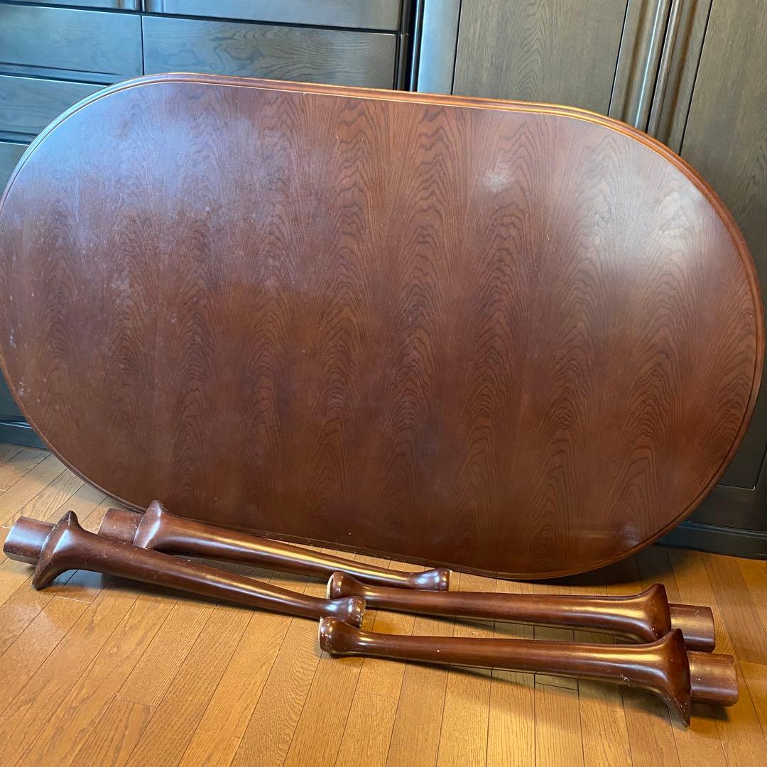 【maroちゃん】大塚家具ダイニングテーブル+椅子4脚 手渡し