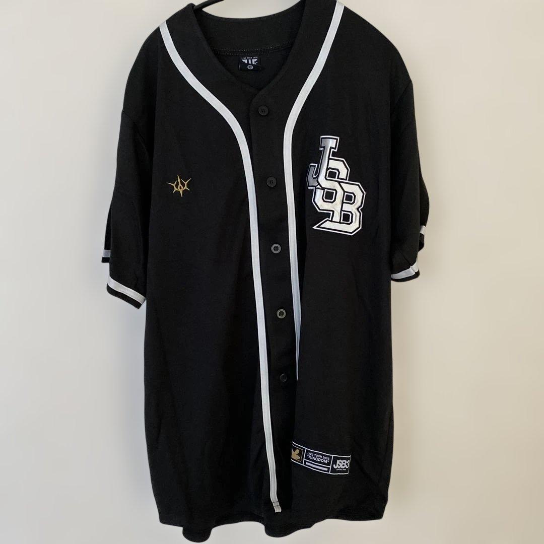 三代目JSB KINGDOM ベースボールシャツ/BLACK - メルカリ