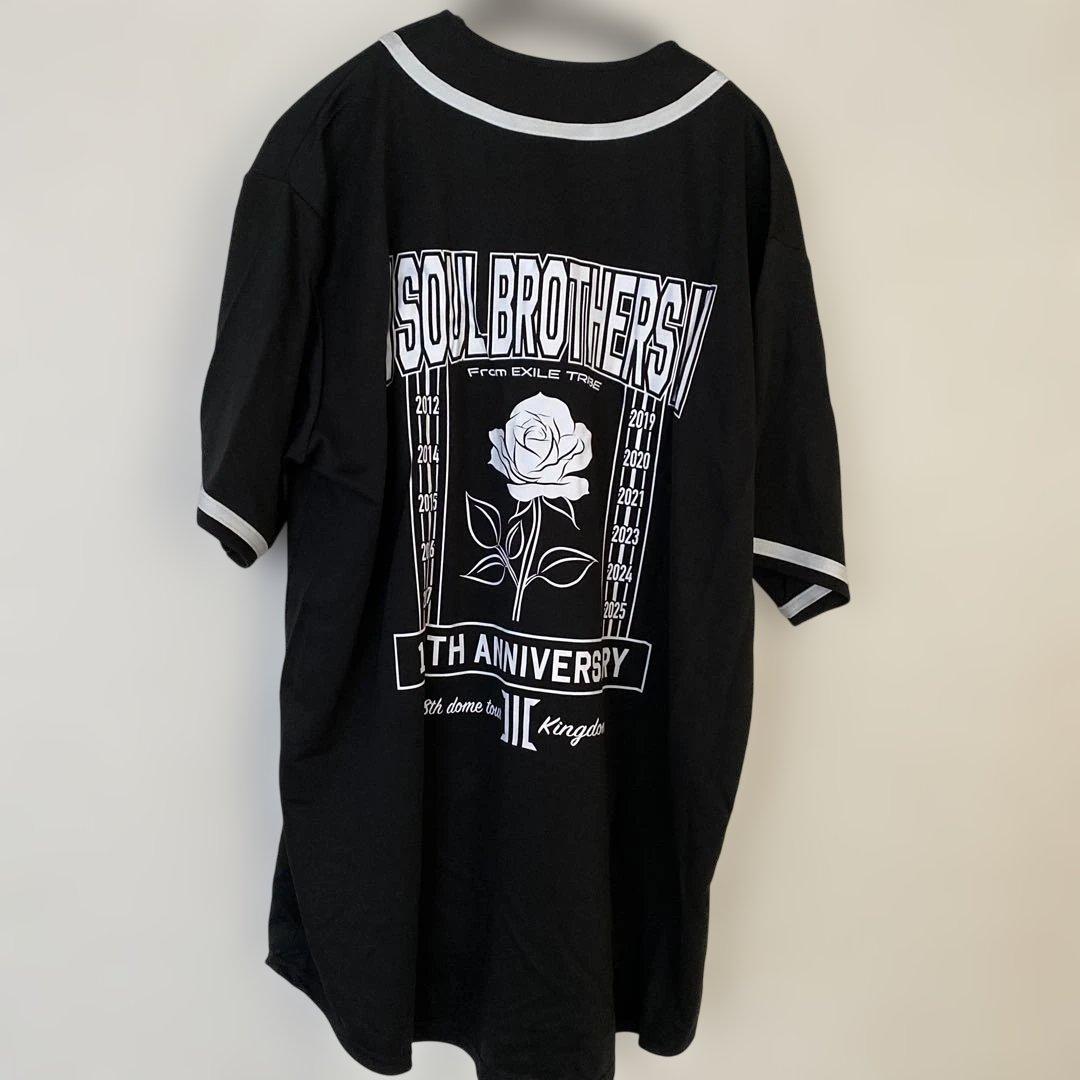 三代目JSB KINGDOM ベースボールシャツ/BLACK - メルカリ