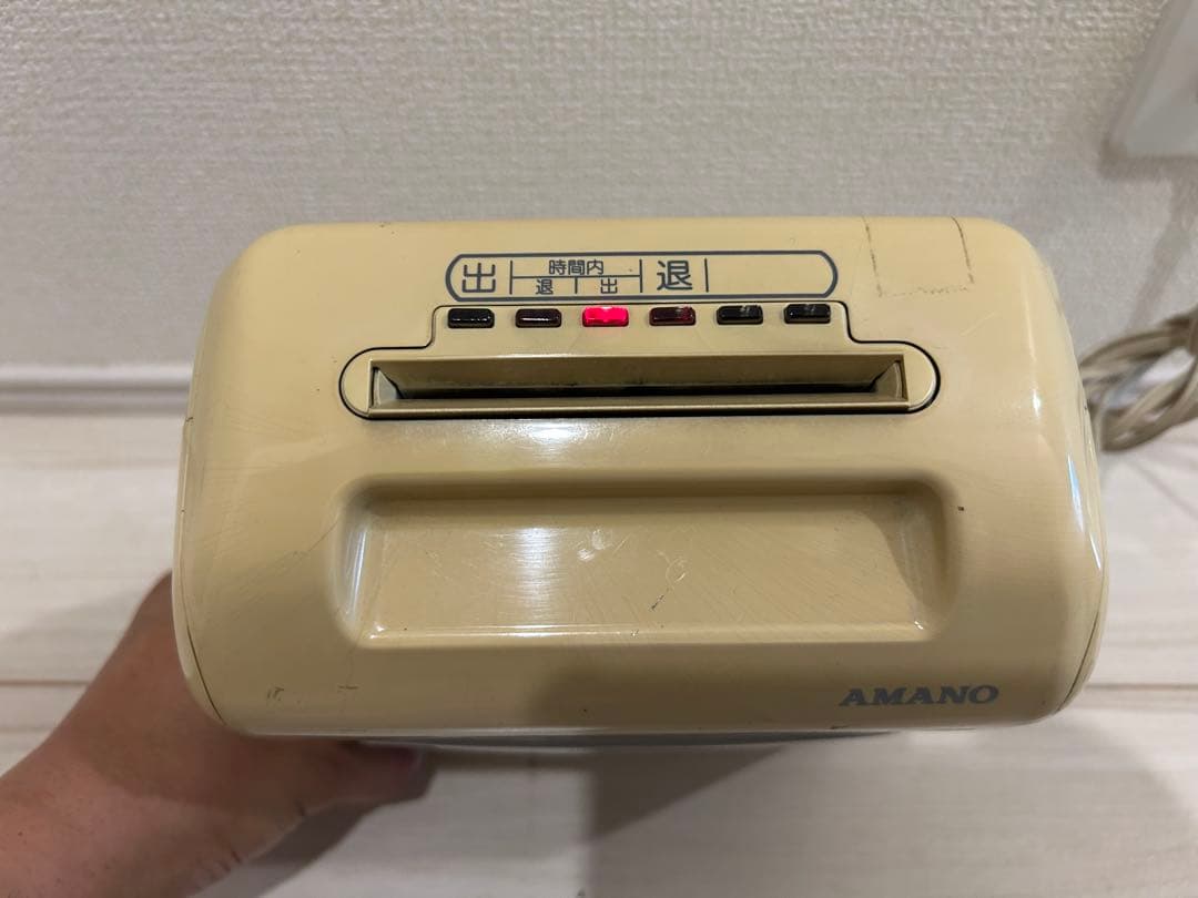 中古 AMANO アマノ 電子タイムレコーダー BX2000