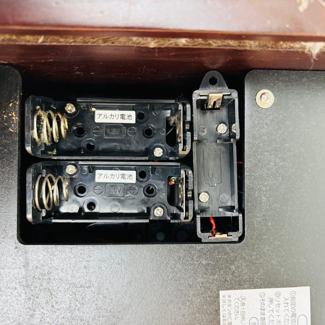 【美品】SEIKO セイコー　RQ205B 電波時計　柱時計