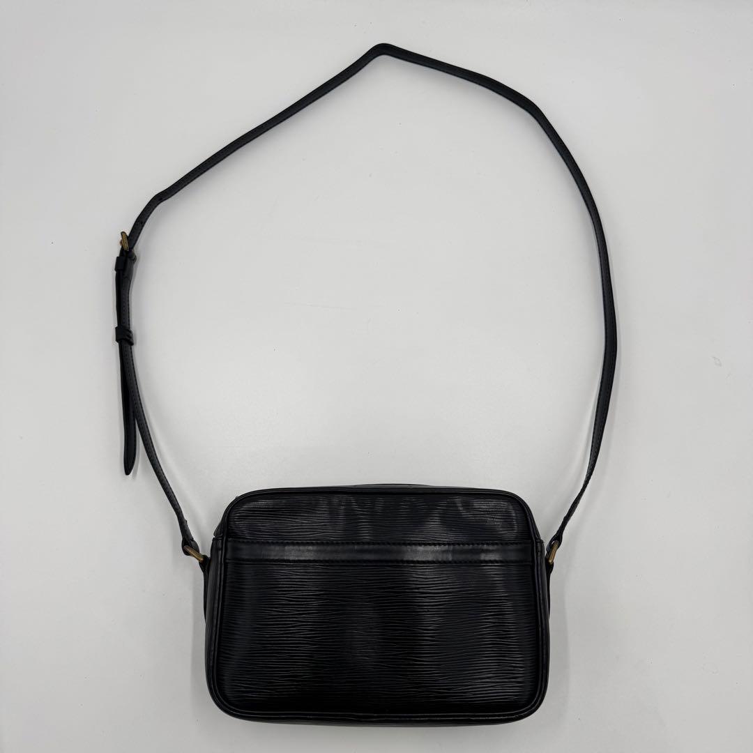 ルイヴィトン エピ トロカデロ24 レザー ショルダーバッグ 斜めがけ ブラック