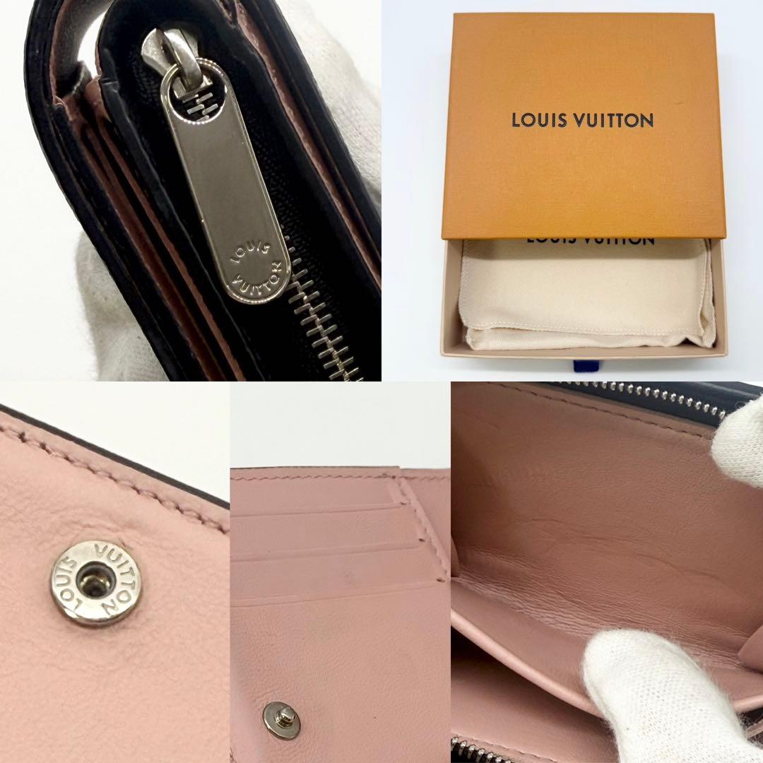 極美品 希少✨ルイヴィトン マヒナ フライトモード クレア 二つ折り