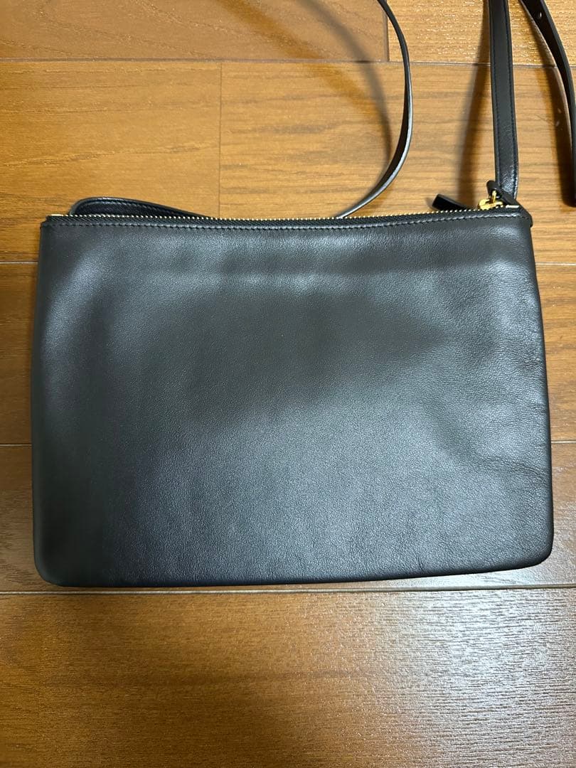 pookie CELINE セリーヌ トリオ ショルダーバッグ ブラック