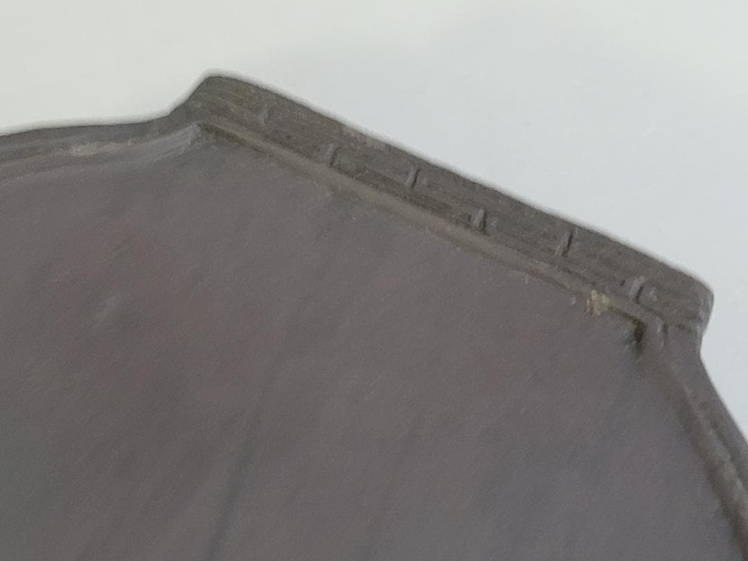 DT584 中国 文房具 端渓壷形 硯 唐木箱付