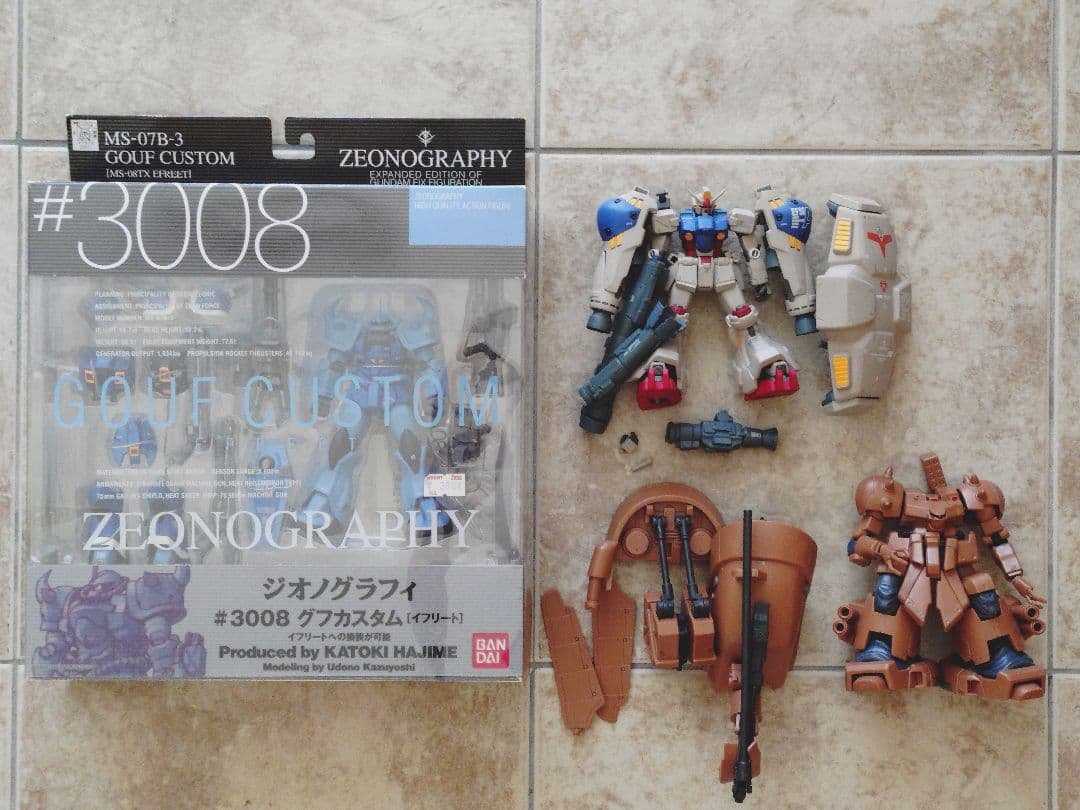 ガンダムフィックスフィギュレーション ジオノグラフィ まとめ売り(部品欠品有)