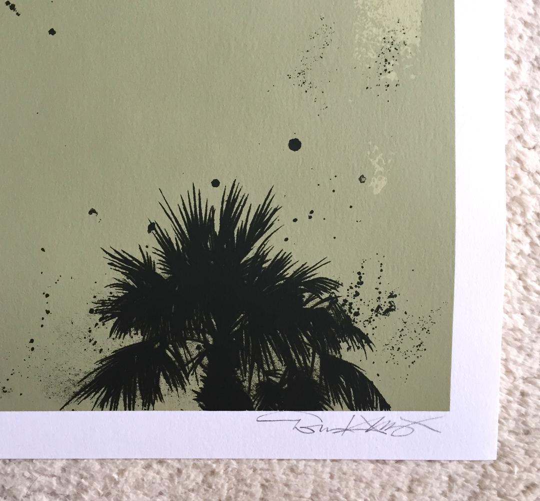 Evan Hecox Palm Spring Desert ポスター サイン入り