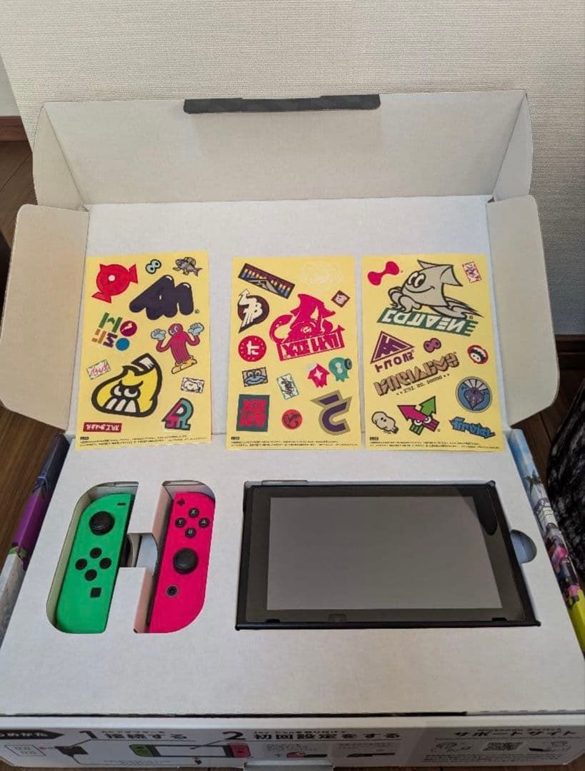 Nintendo Switch 本体 グリーン・ピンク