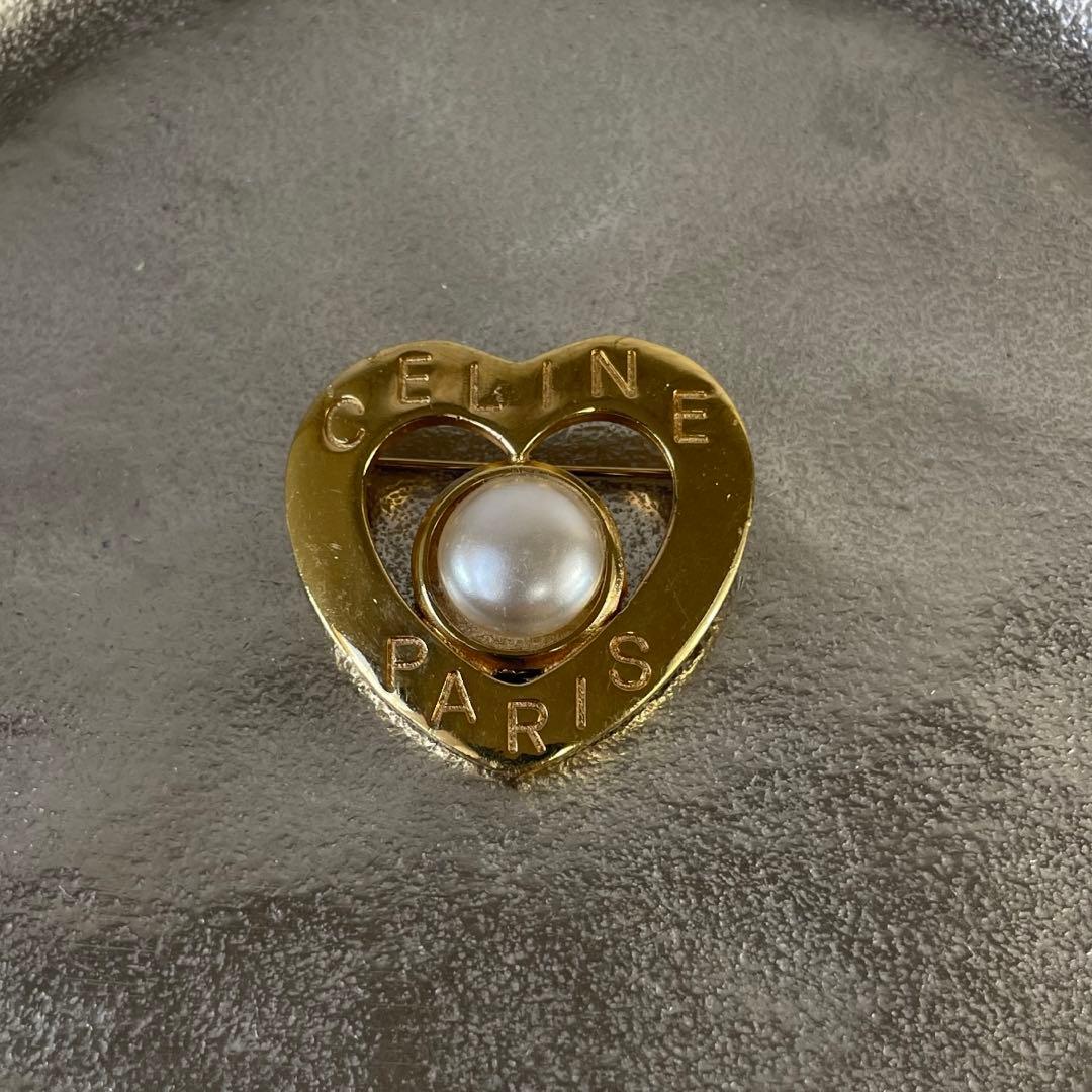 極美品✨ パール ブローチ 20粒 照り強 マルチカラー 真珠 シルバー