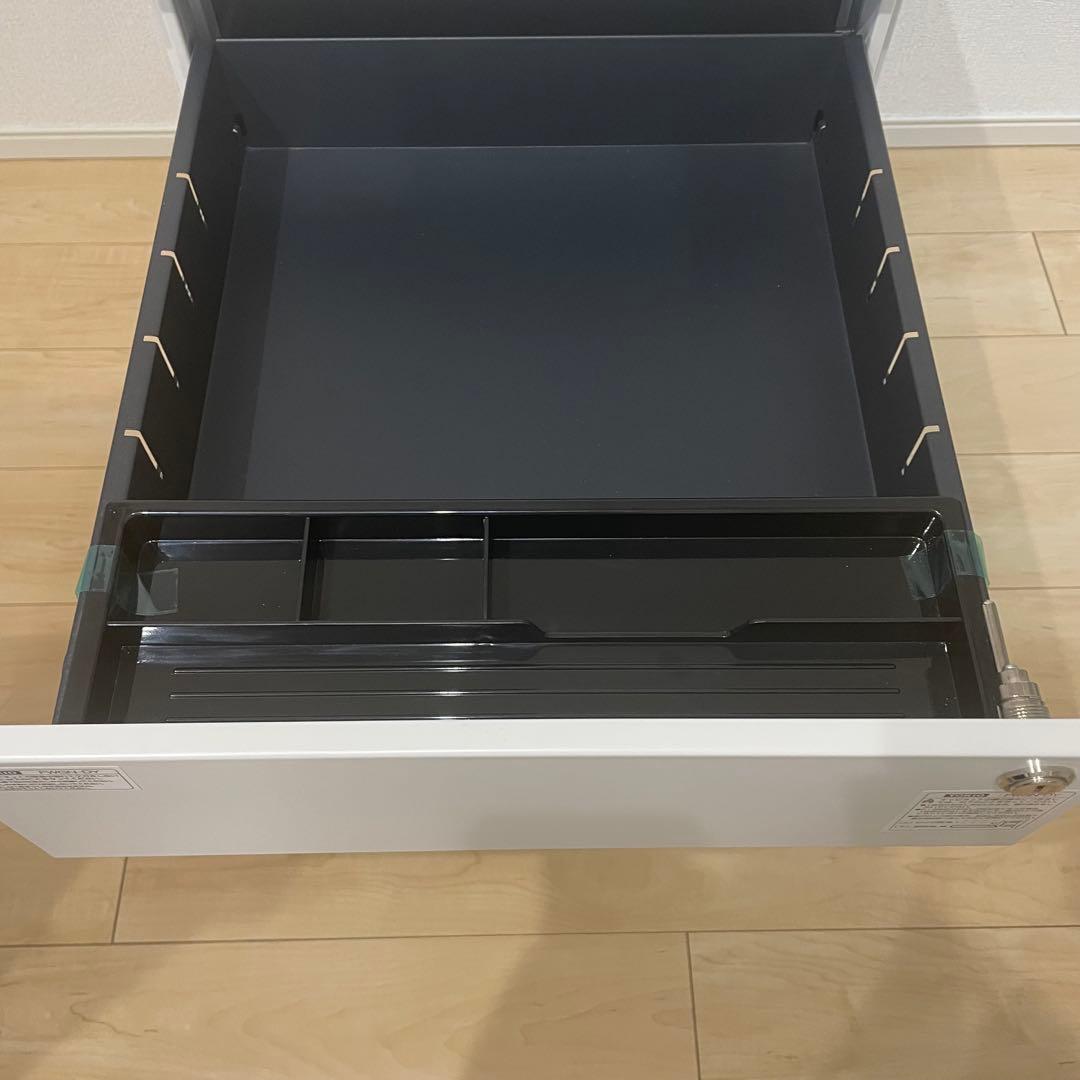 TOKIO スリムキャビネット 3段 ホワイト FWGN-DY30WHAL ワゴン スリム