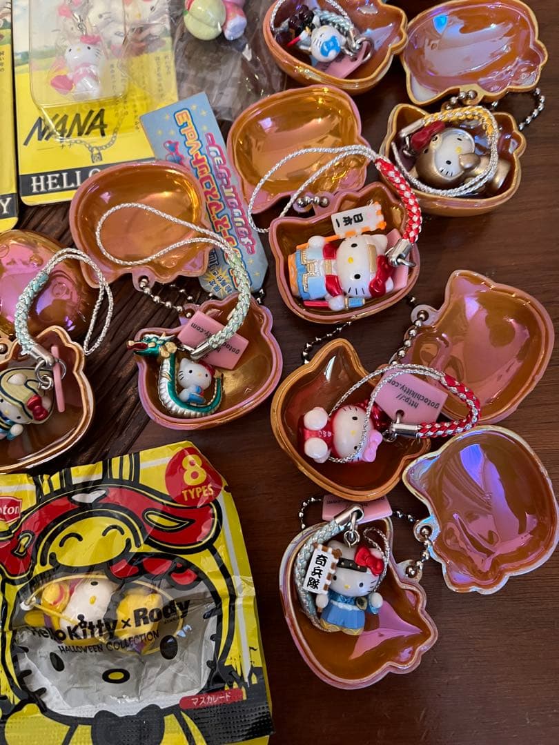 ハローキティ ご当地根付ストラップ