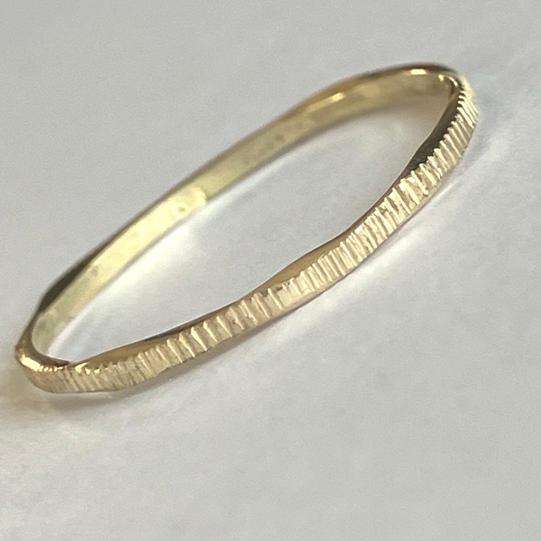 K18 18金　10号　リング　54