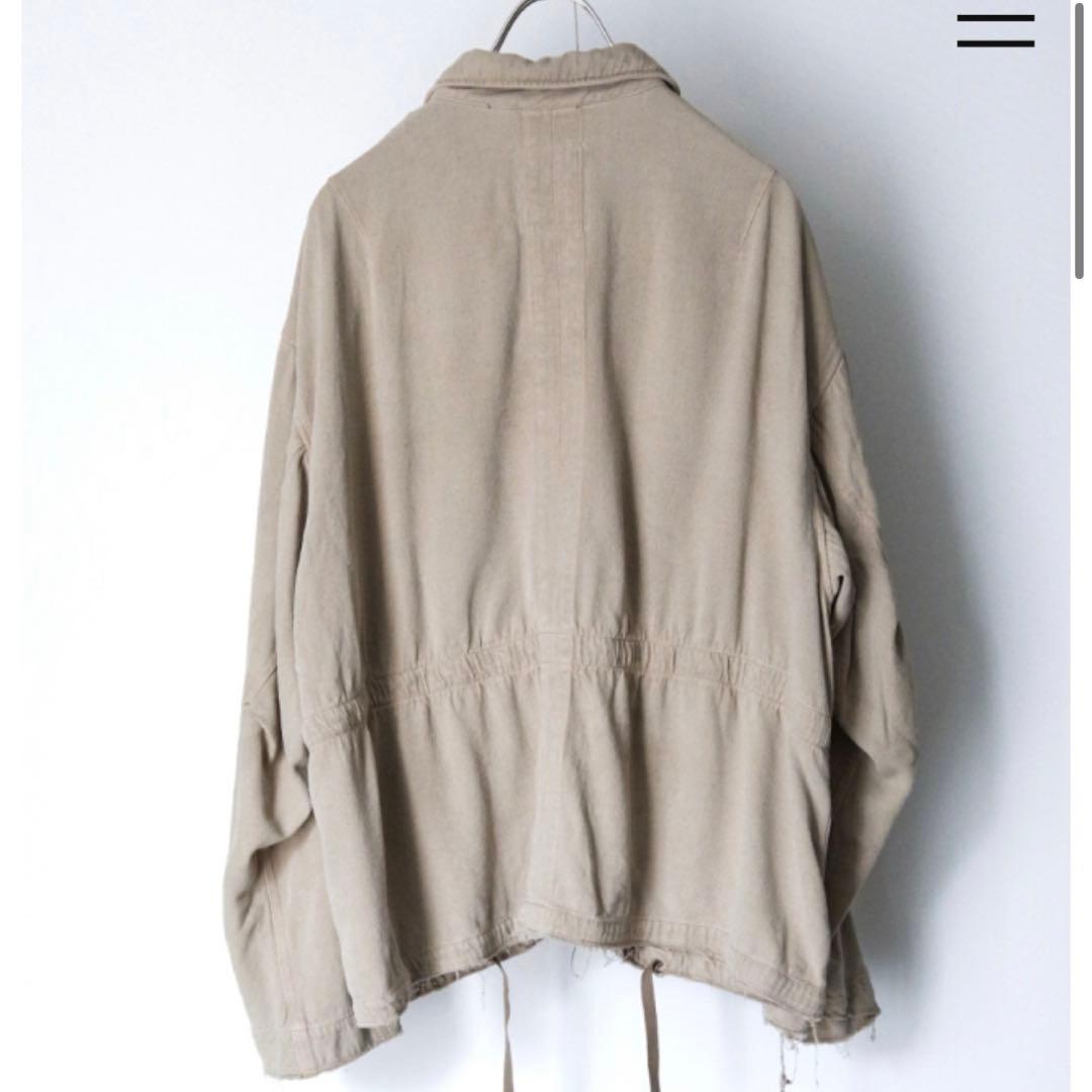 ジャケット・アウター SILK SUEDE FIELD JACKET ANCELLM