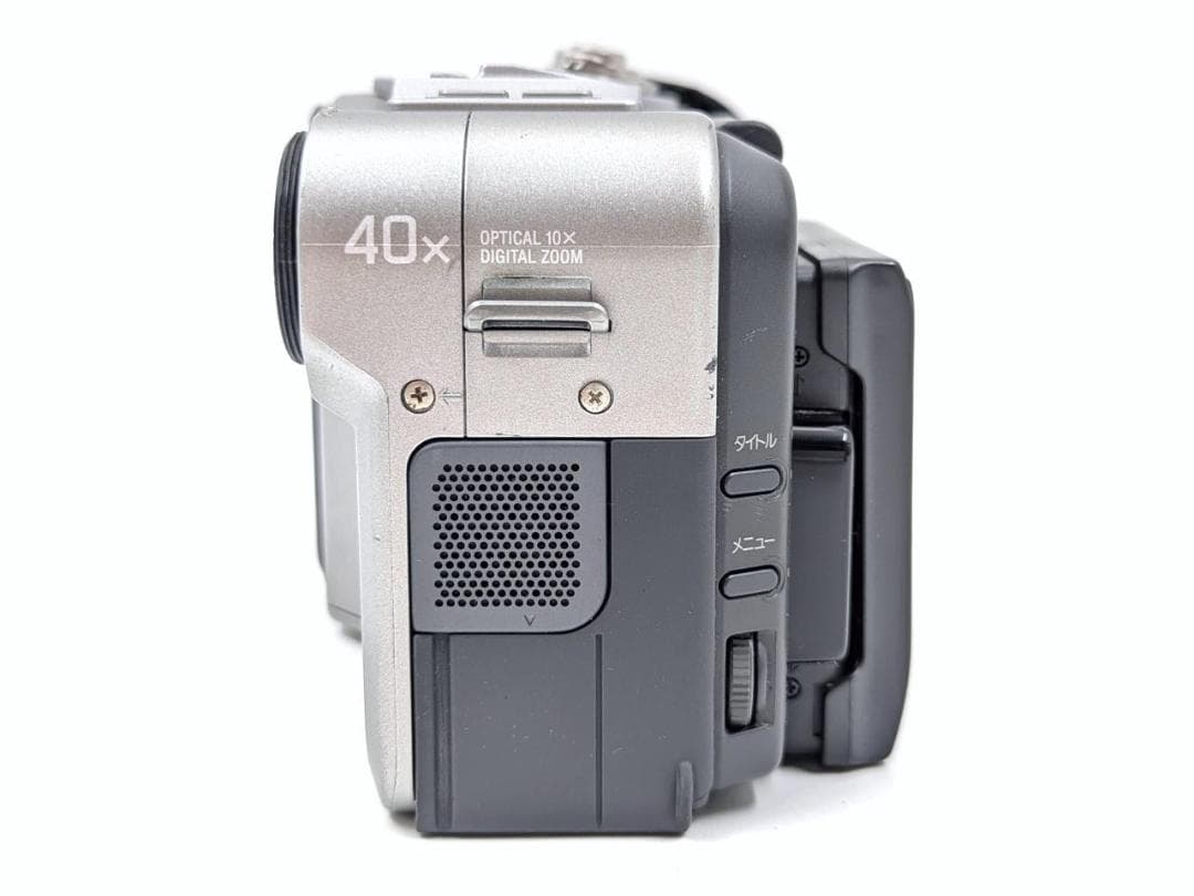 miniDVのダビングに！SONY ビデオカメラ DCR-SC100