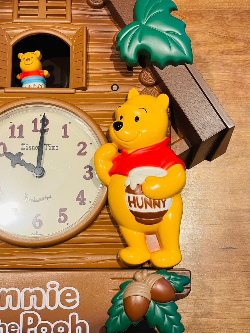 動作確認済み＊プーさん＊振り子時計＊廃盤品