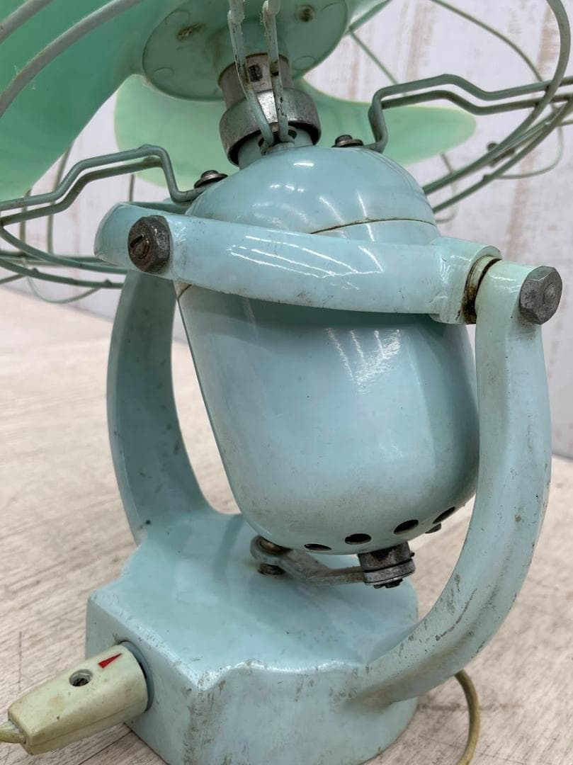 昭和レトロ ナショナル 天井吊り下げ扇風機 30RI 動作確認済 リモコン付き