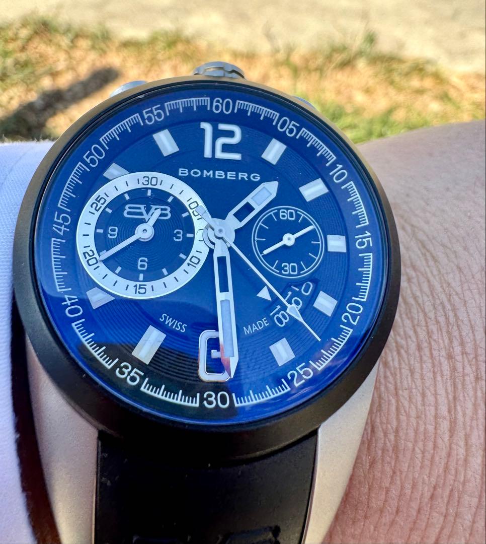 BOMBERG ボンバーグ クォーツ クロノグラフ 腕時計