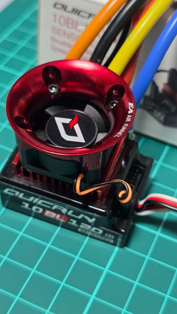 ★ ブラシレスモーター 17.5T ESC プログラムカード 3点セット★