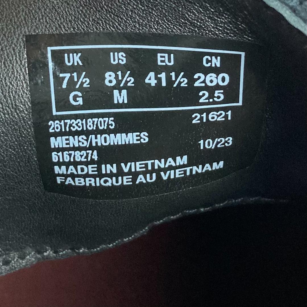 【極美品】クラークス ワラビーブーツ ゴアテックス UK7.5 ブラックスエード