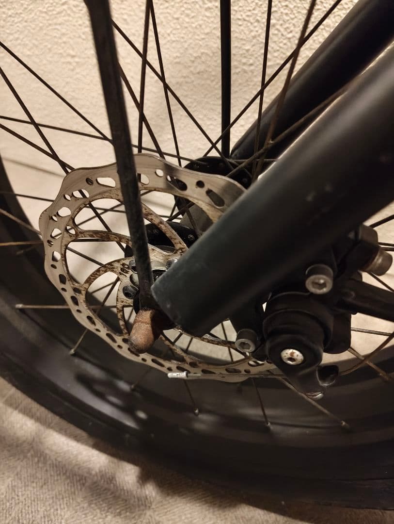 写真追加　bronx 20インチ　ファットバイクバスケット付き　引き取り限定