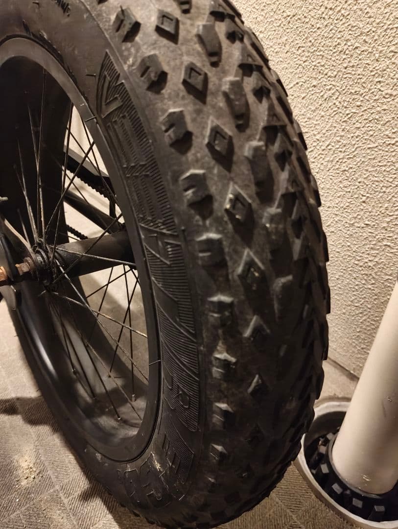 写真追加　bronx 20インチ　ファットバイクバスケット付き　引き取り限定