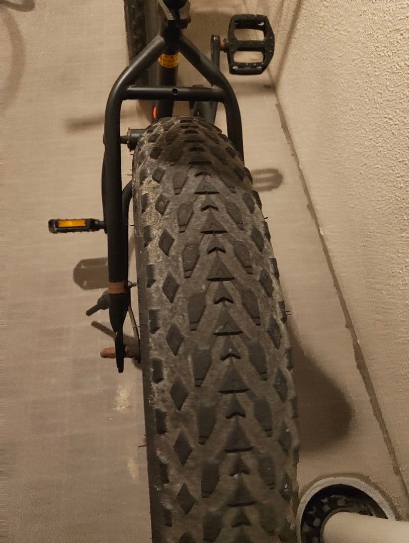 写真追加　bronx 20インチ　ファットバイクバスケット付き　引き取り限定