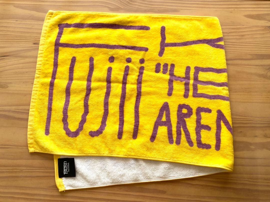 藤井風「HELP EVERY ARENA TOUR」 タオル イエロー 藤井風ライブBlu
