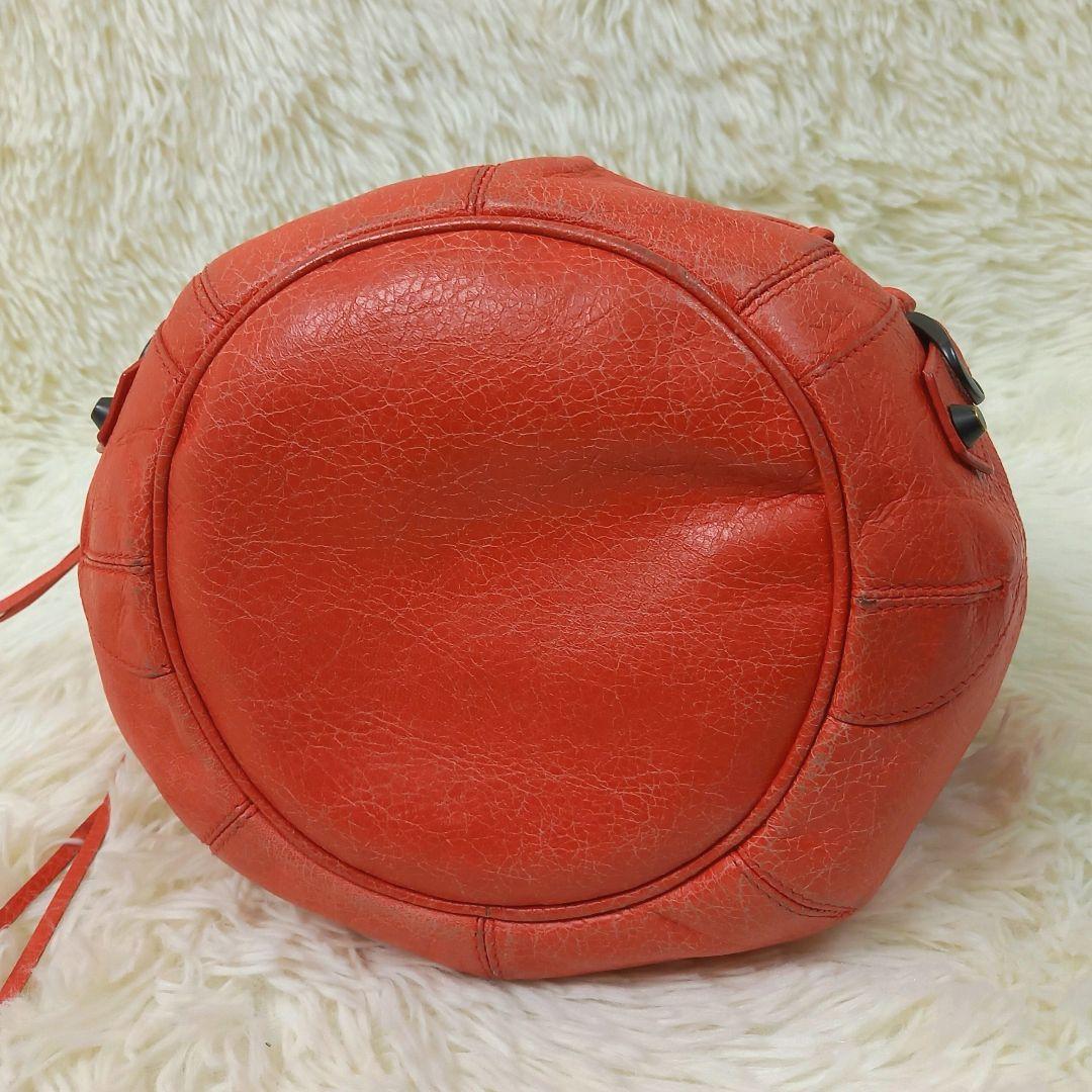 BALENCIAGA バレンシアガ ミニポンポン 2wayショルダーバッグ 巾着