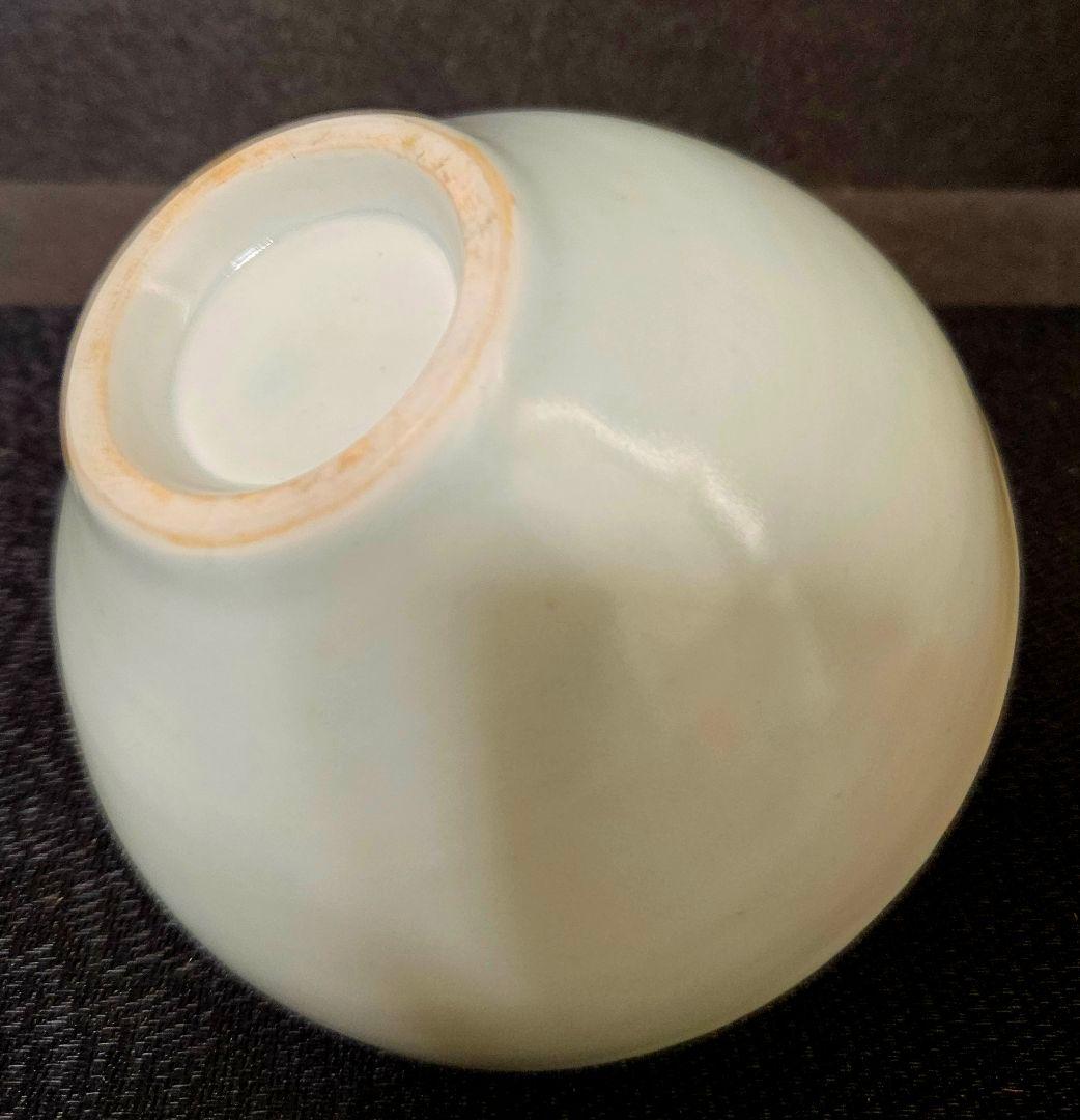 【李朝コレクター放出品❗04.】李朝白磁　分院手　大振り茶碗　鉢　時代産地不明❗